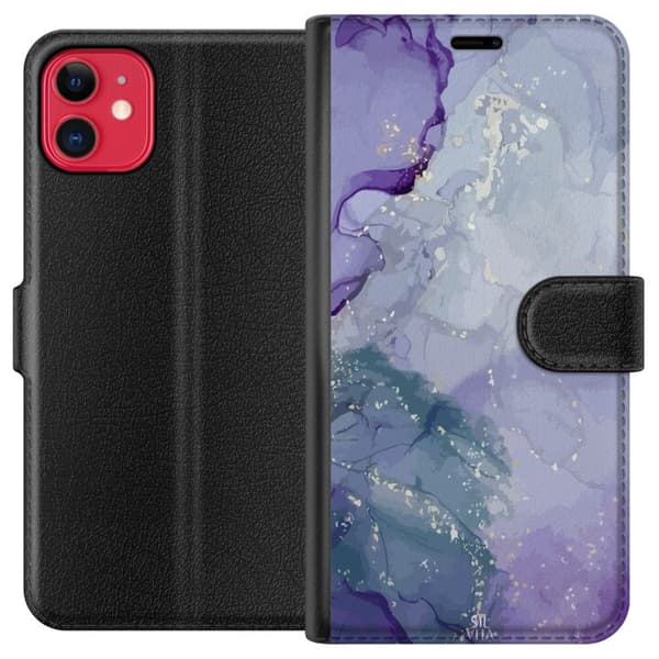 Kompatibelt Plånboksfodral till Apple iPhone 11 Marmor