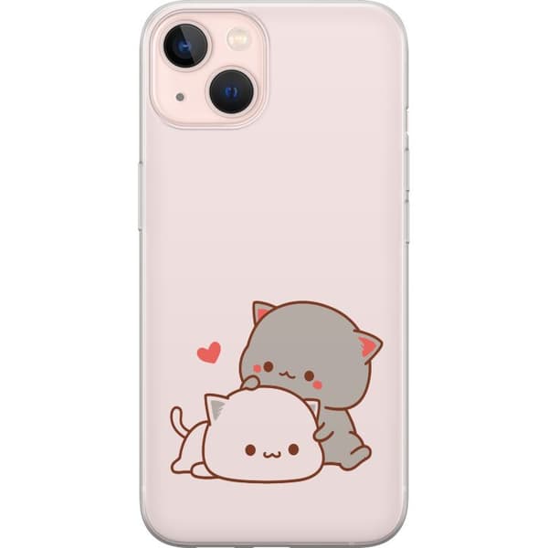 Kompatibelt Mobildeksel til Apple iPhone 13 Kawaii Katt