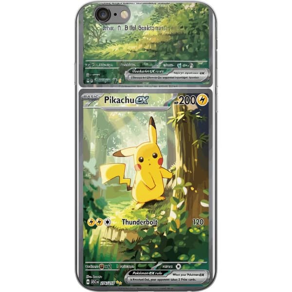 Kompatibelt Mobilskal till Apple iPhone 6 Plus Naturnära Pikachu-motiv
