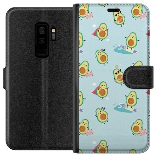 Kompatibel Tegnebogsetui til Samsung Galaxy S9+ Avocado