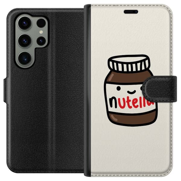 Kompatibel Tegnebogsetui til Samsung Galaxy S23 Ultra Nutella
