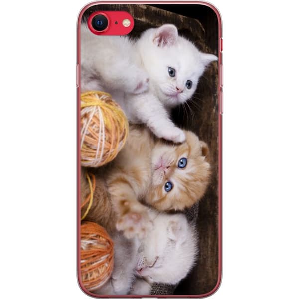 Kompatibelt Mobildeksel til Apple iPhone SE (2022) Katter