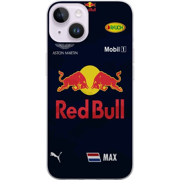 Yhteensopiva Puhelinkuori Apple iPhone 14 Plus Red Bull Formula 4