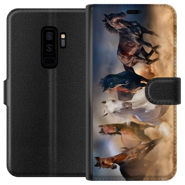 Kompatibelt Lommeboketui til Samsung Galaxy S9+ Hester