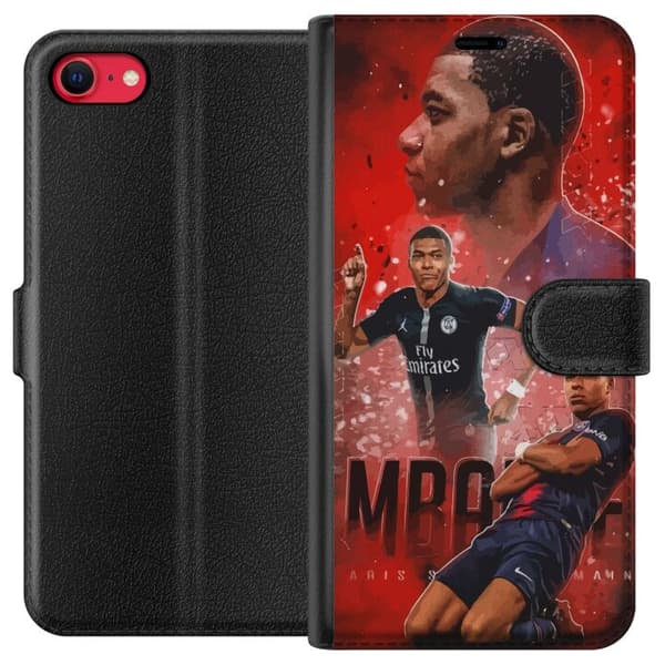 Kompatibelt Lommeboketui til Apple iPhone SE (2022) Mbappe