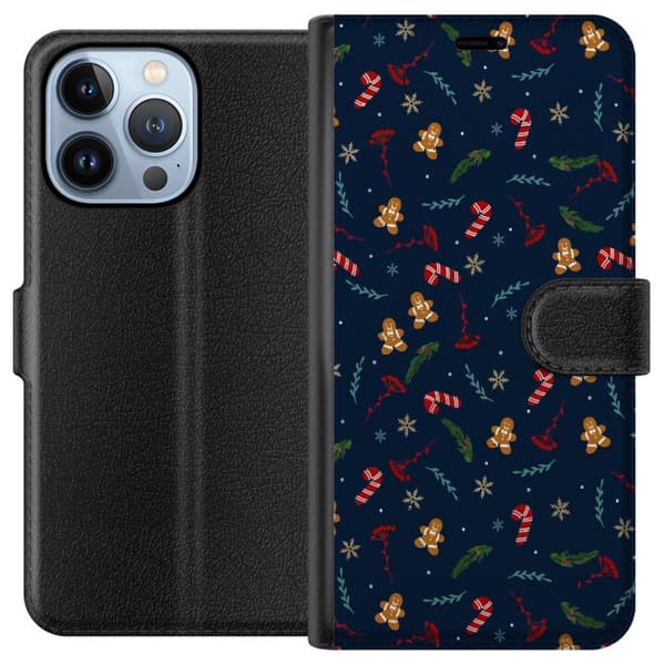 Yhteensopiva Lompakkokotelo Apple iPhone 13 Pro Hyvää joulua