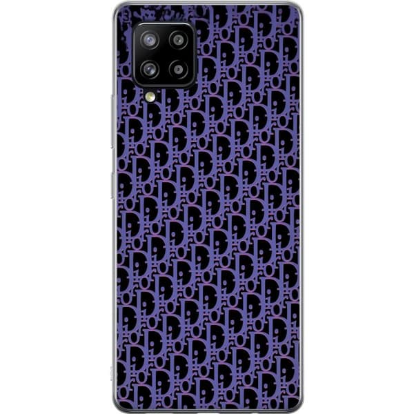 Kompatibelt Mobildeksel til Samsung Galaxy A42 5G Moderneluksuriøst monogram i stilrent design