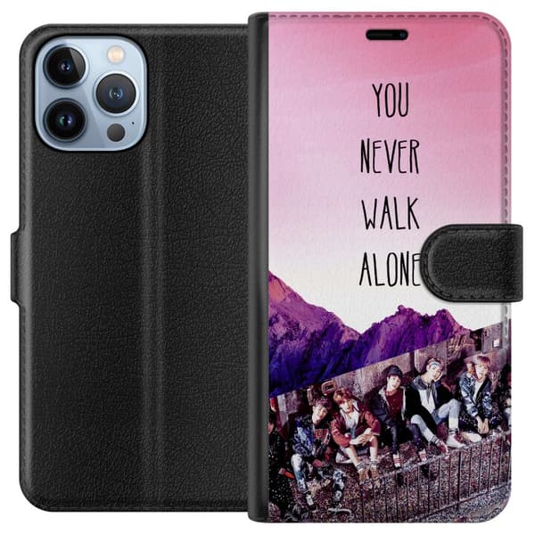 Kompatibelt Lommeboketui til Apple iPhone 13 Pro Max K-POP BTS