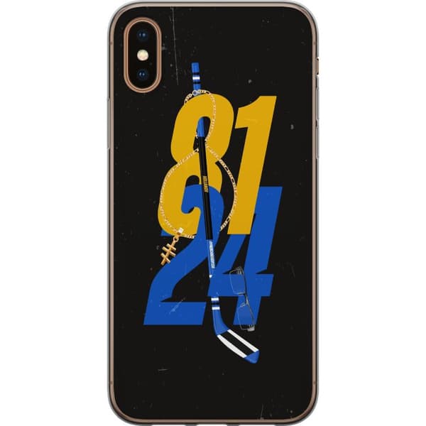 Kompatibelt Mobildeksel til Apple iPhone XS Max Hockeynummer med klubba