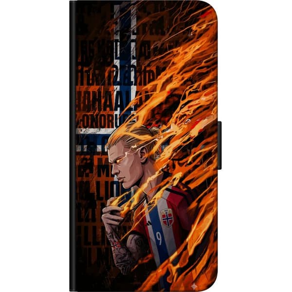 Kompatibel Tegnebogsetui til Nokia 5.4 Dynamisk fodboldmotiv