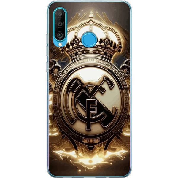 Kompatibelt Mobilskal till Huawei P30 lite Real Madrid