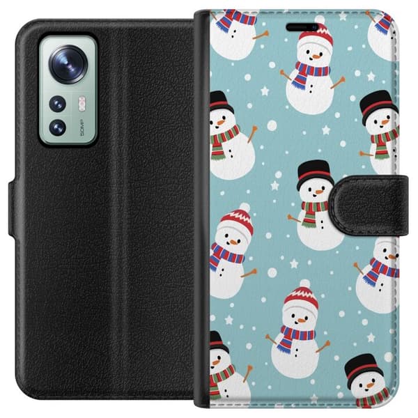 Yhteensopiva Lompakkokotelo Xiaomi 12 Hyvää Joulua