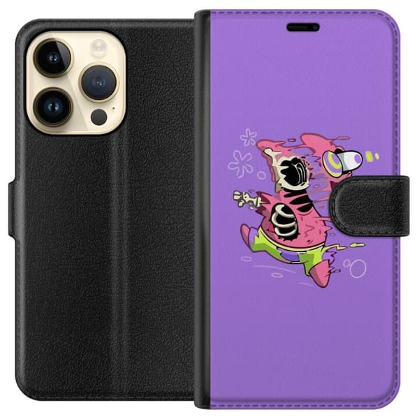 Kompatibelt Plånboksfodral till Apple iPhone 14 Pro Smält Patrick