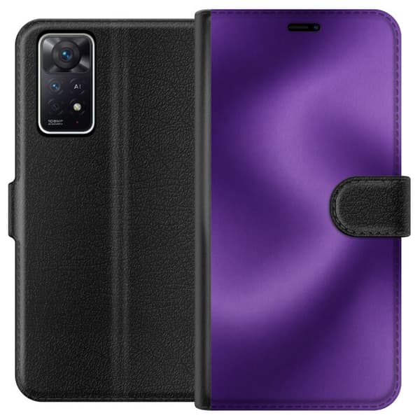 Kompatibelt Lommeboketui til Xiaomi Redmi Note 11 Pro 5G Lilla bevegelse