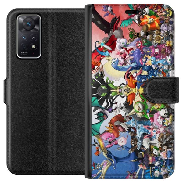 Kompatibelt Plånboksfodral till Xiaomi Redmi Note 11 Pro 5G Pokemon