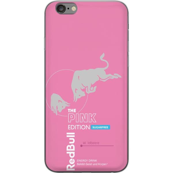 Kompatibelt Mobilskal till Apple iPhone 6s Plus Modern rosa energidrycksdesign