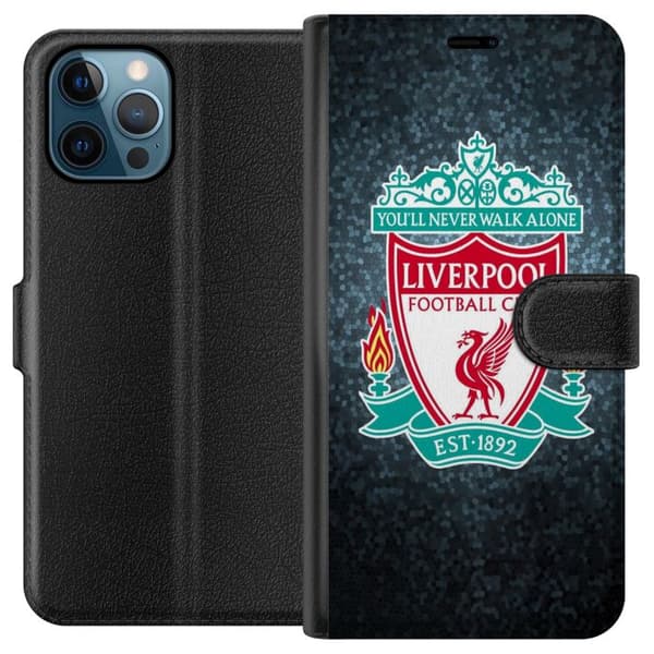 Kompatibel Tegnebogsetui til Apple iPhone 12 Pro Liverpool