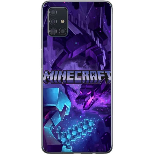 Kompatibelt Mobildeksel til Samsung Galaxy A51 Minecraft
