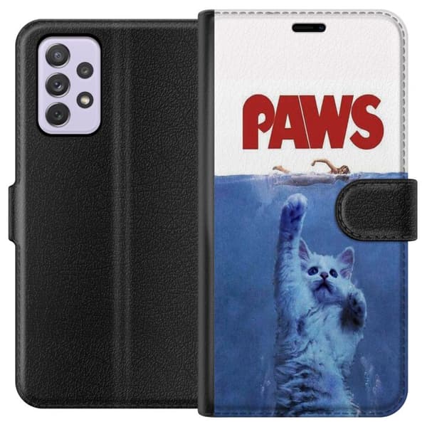 Kompatibelt Plånboksfodral till Samsung Galaxy A52s 5G Paws