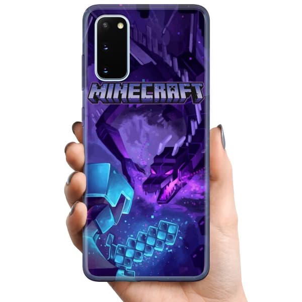 Kompatibel Mobilcover til Samsung Galaxy S20 Minecraft