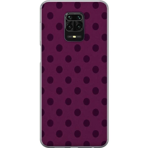 Kompatibelt Mobilskal till Xiaomi Redmi Note 9S Plum Dots