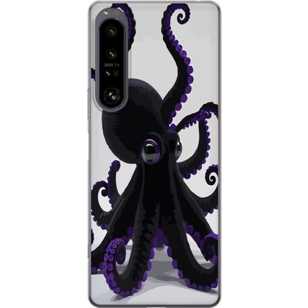 Kompatibelt Mobildeksel til Sony Xperia 1 IV Svart bläckfisk