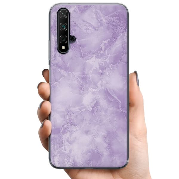 Kompatibelt Mobildeksel til Huawei nova 5T Marmor