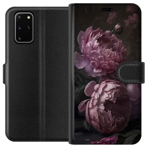 Kompatibelt Plånboksfodral till Samsung Galaxy S20+ Blommor