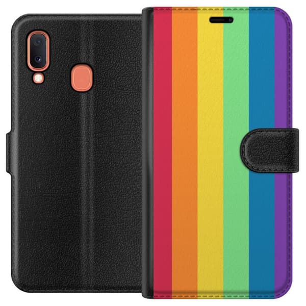 Kompatibelt Lommeboketui til Samsung Galaxy A20e Pride
