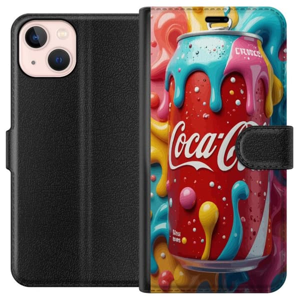 Kompatibel Tegnebogsetui til Apple iPhone 13 mini Farvestænkdåse