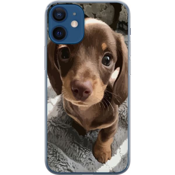 Kompatibel Mobilcover til Apple iPhone 12 mini Sød Hund