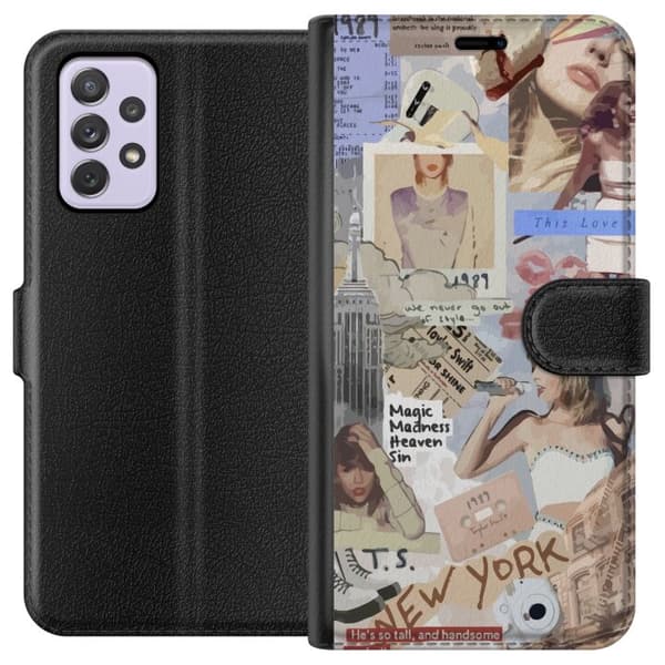 Kompatibelt Lommeboketui til Samsung Galaxy A52s 5G Taylor Swift