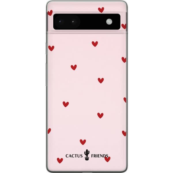 Kompatibelt Mobilskal till Google Pixel 6a Cactus and Friends – HeartSprinkle