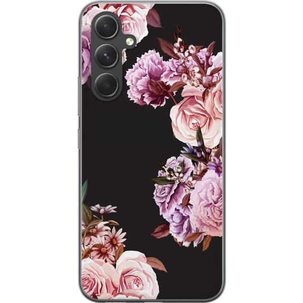 Kompatibelt Mobildeksel til Samsung Galaxy S24 FE Blomster