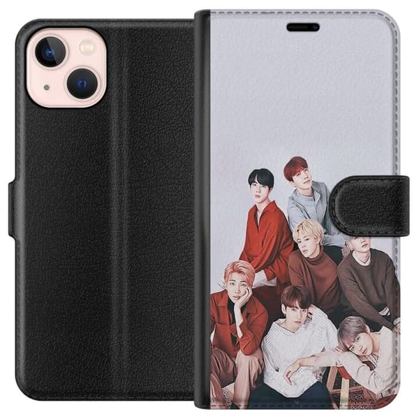 Kompatibelt Plånboksfodral till Apple iPhone 13 mini K-POP BTS