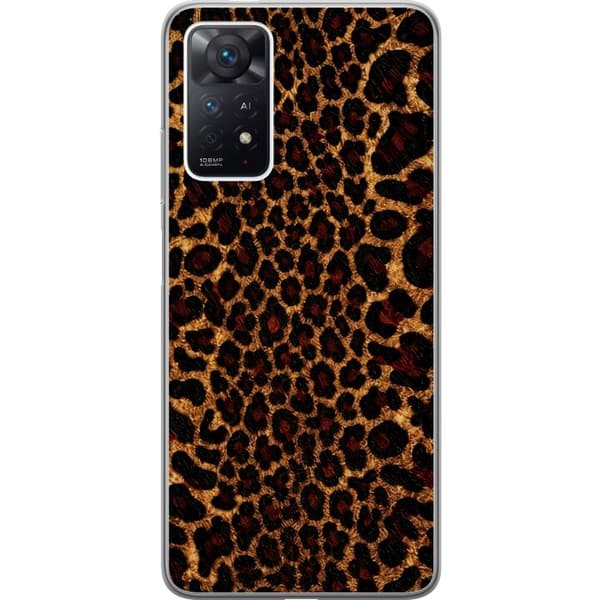 Kompatibelt Mobilskal till Xiaomi Redmi Note 11 Pro Leopard Icon