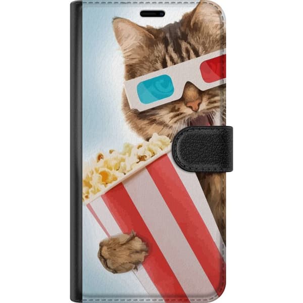 Kompatibel Tegnebogsetui til Samsung Galaxy A53 5G 3D Kat