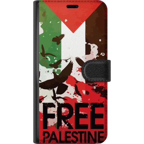 Kompatibelt Plånboksfodral till Apple iPhone 13 mini Free Palestine
