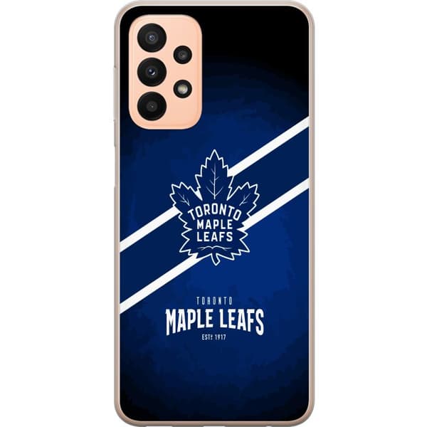 Kompatibelt Mobilskal till Samsung Galaxy A23 Toronto Maple Leafs (NHL)