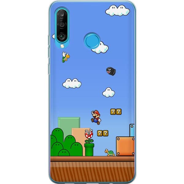 Kompatibelt Mobilskal till Huawei P30 lite Mario
