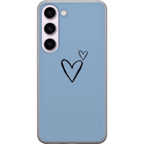 Kompatibel Mobilcover til Samsung Galaxy S23 Hjerte