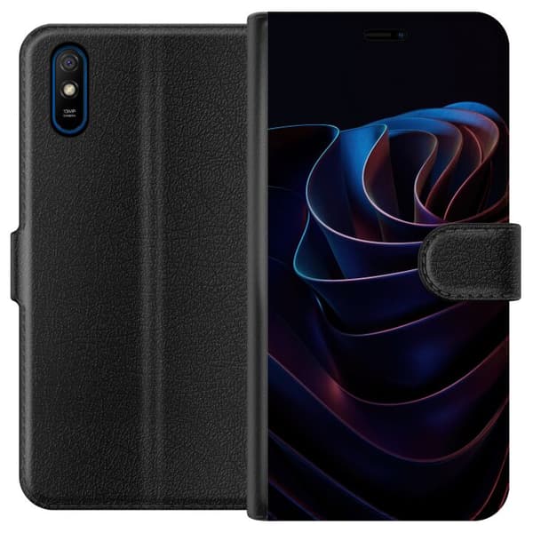 Kompatibelt Plånboksfodral till Xiaomi Redmi 9A Electric Ribbons