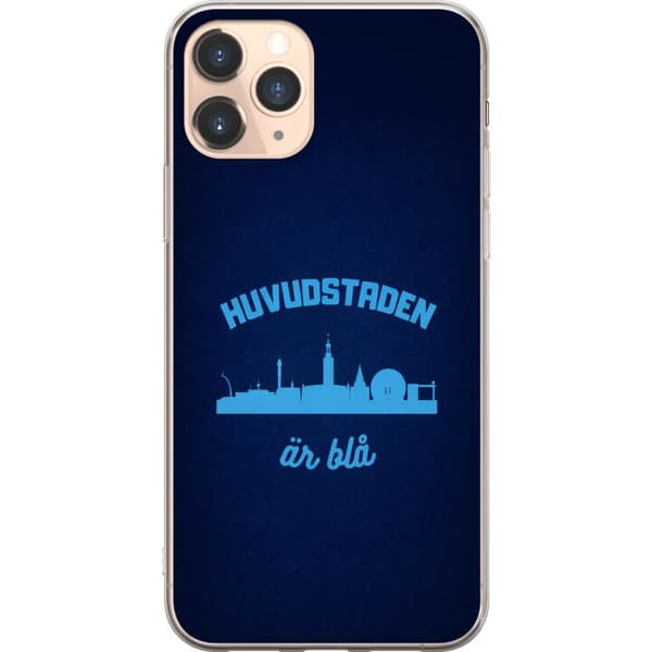 Kompatibelt Mobildeksel til Apple iPhone 11 Pro Djurgården er blå