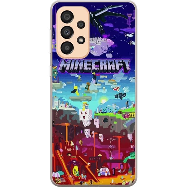 Kompatibelt Mobildeksel til Samsung Galaxy A33 5G Minecraft