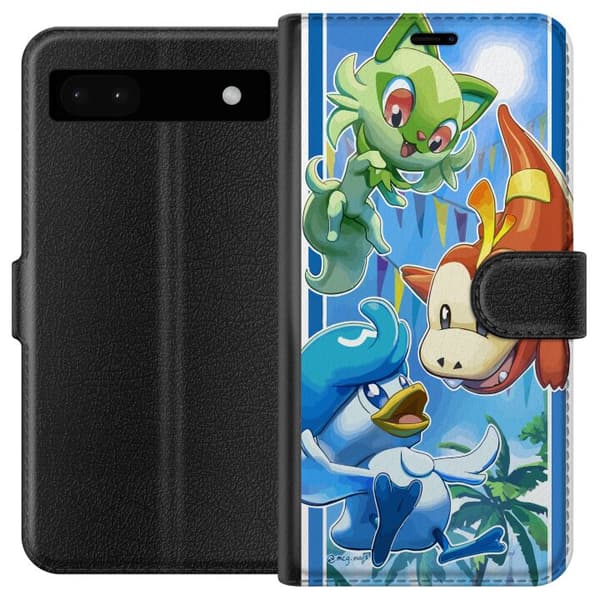 Yhteensopiva Lompakkokotelo Google Pixel 6a Pokemon Team