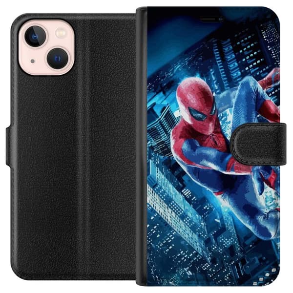 Kompatibelt Plånboksfodral till Apple iPhone 13 mini Spiderman