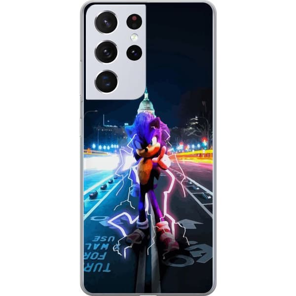 Kompatibelt Mobildeksel til Samsung Galaxy S21 Ultra 5G Sonic the Hedgehog