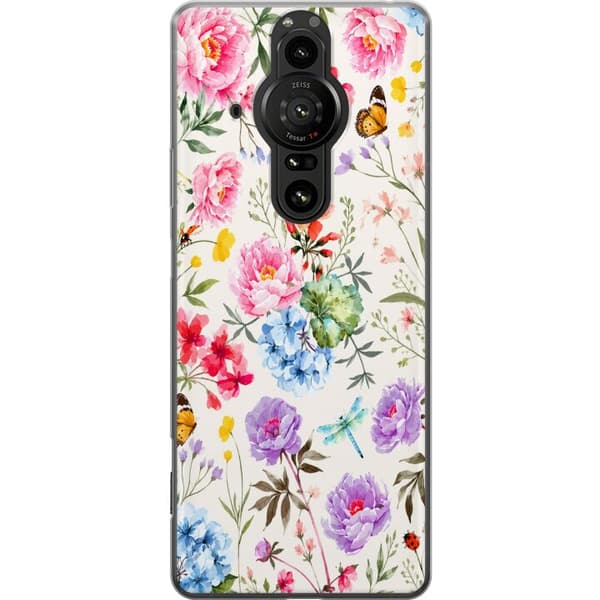 Kompatibelt Mobildeksel til Sony Xperia Pro-I Blomsterselskapet