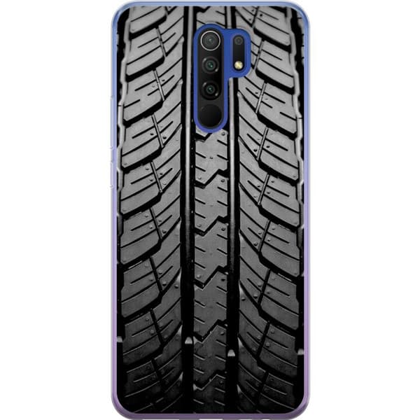 Kompatibelt Mobilskal till Xiaomi Redmi 9 Däckmönster