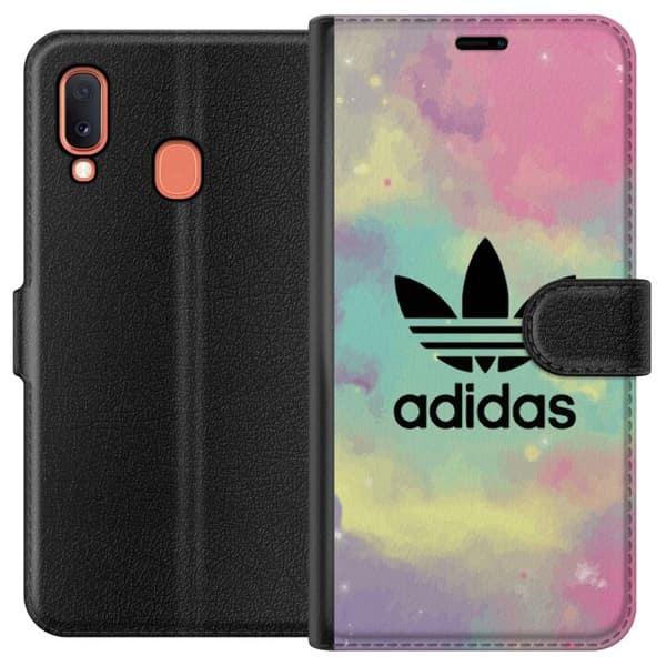 Kompatibelt Lommeboketui til Samsung Galaxy A20e Adidas